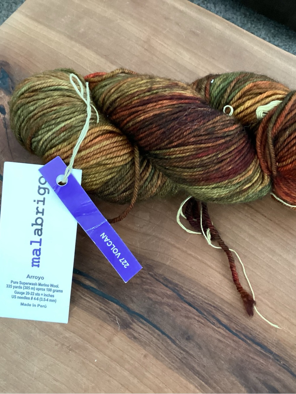 Malabrigo yarn Arroyo